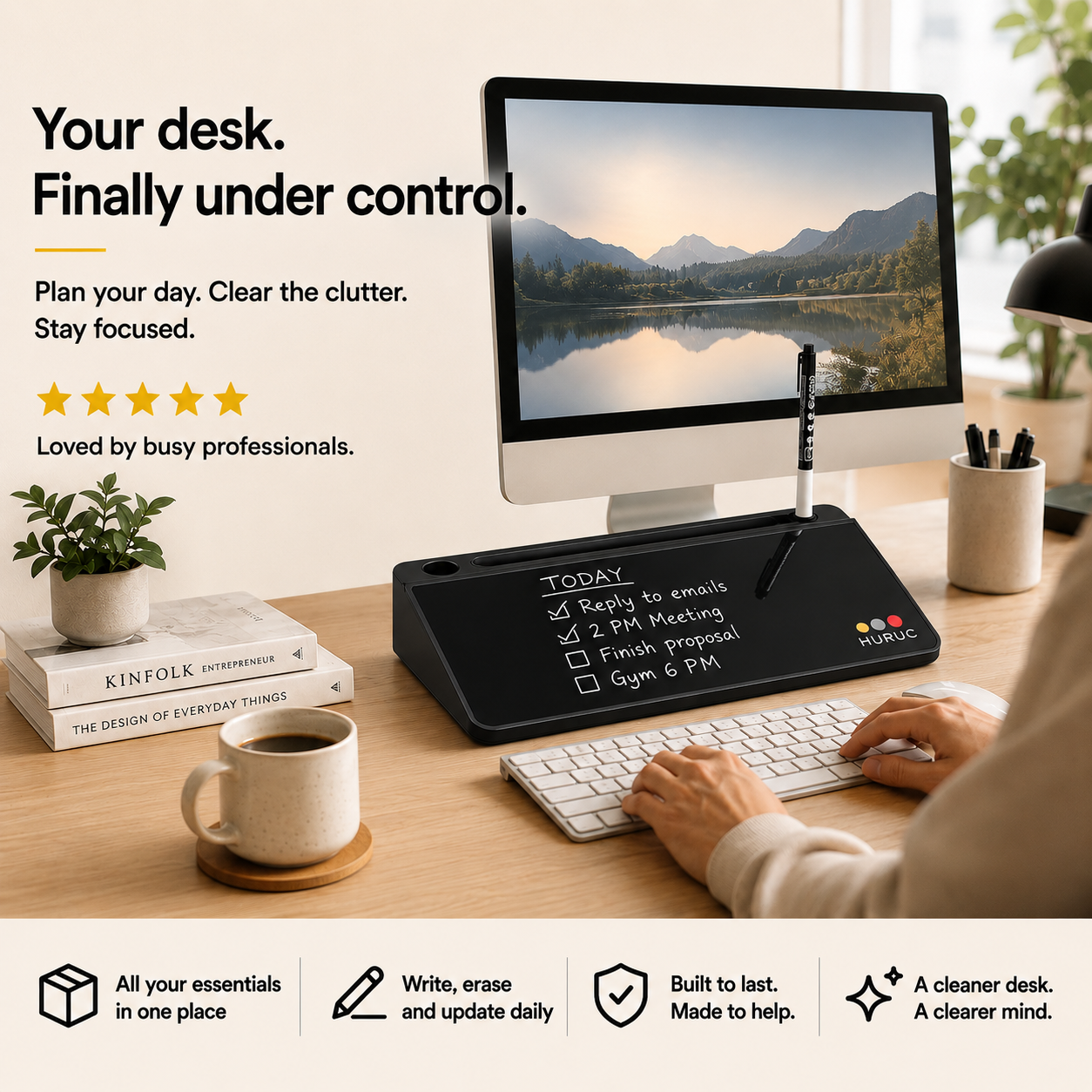 Desktop Buddy – Desk Organizer