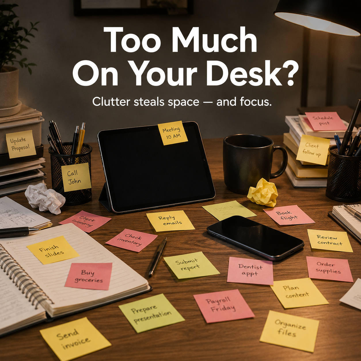 Desktop Buddy – Desk Organizer