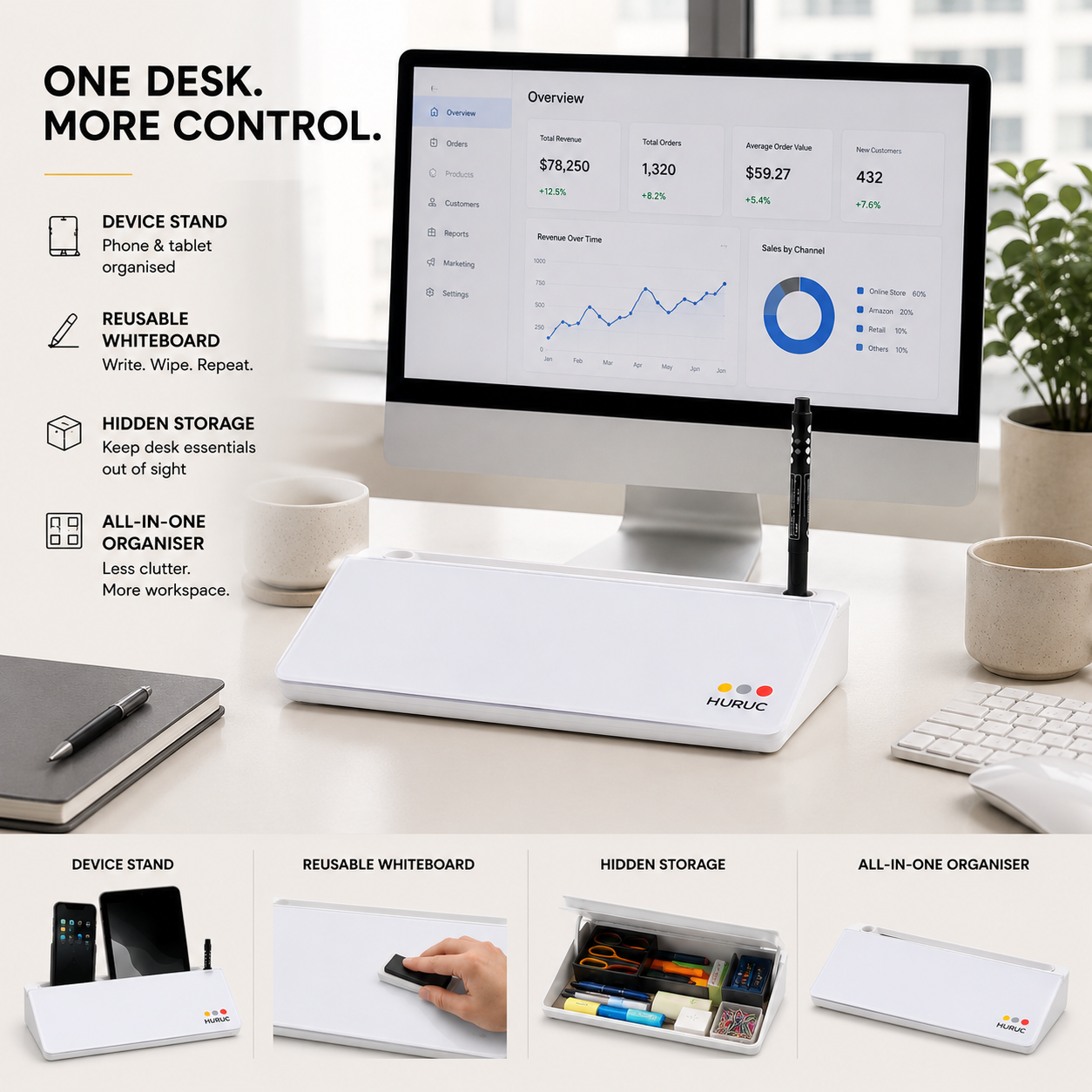 Desktop Buddy – Desk Organizer
